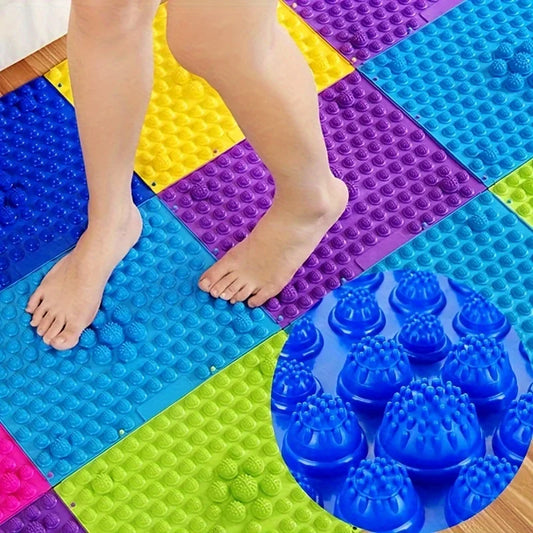 Foot Acupressure Massage Mat – Pain Relief & Reflexology Board for Home Use and Kids' Play