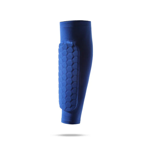 1PC Shockproof Honeycomb Leg Sleeve – Shin Guard & Support Sock for Sports