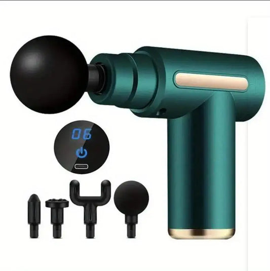 Mini Muscle Massage Gun – Portable Handheld Deep Tissue Massager