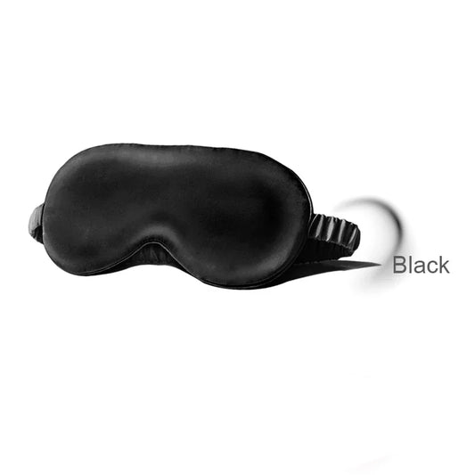 100% Pure Silk Double-Sided Eye Mask – Luxury Sleep Shade for Light Blocking & Comfort