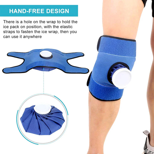 Shoulder, Knee & Waist Brace – Hot & Cold Compress Holder for Pain & Injury Relief