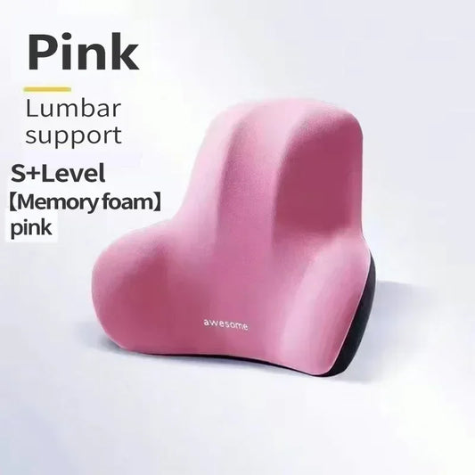 Orthopedic Lumbar Pillow – Memory Foam Back Support Cushion