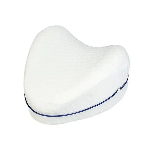 Memory Foam Leg Pillow – Sciatica Relief & Lower Back Support Cushion
