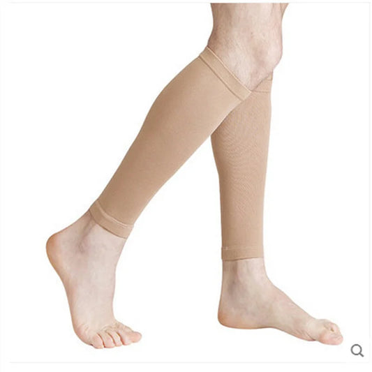 1 Pair Men’s Calf Sleeves – Compression Socks for Sports, Varicose Vein Relief & Running Support