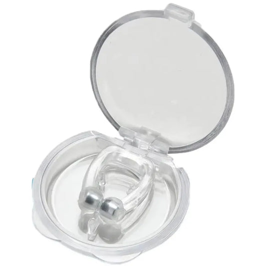 Anti Snore Silicone Nose Clip – Magnetic Snoring Relief Device with Case
