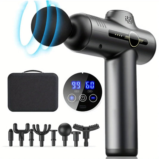 99-Speed Professional Muscle Massage Gun – Deep Tissue Massager for Neck & Back