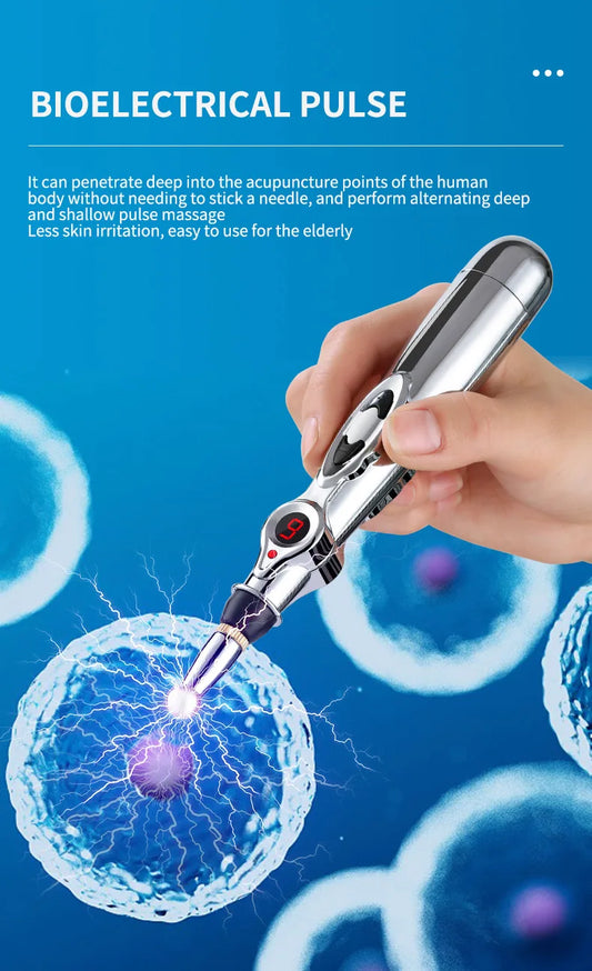 Electronic Acupuncture Pen – Meridian Energy Massage Tool