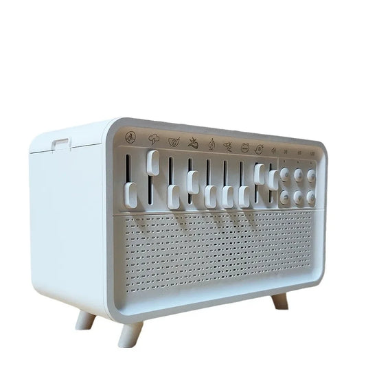 3-in-1 Bluetooth Speaker – White Noise Sleep Aid, Night Light & Humidifier