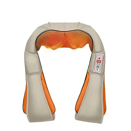 3D Shiatsu Massage Pillow with Heat – Neck, Shoulder & Back Massager for Home & Office