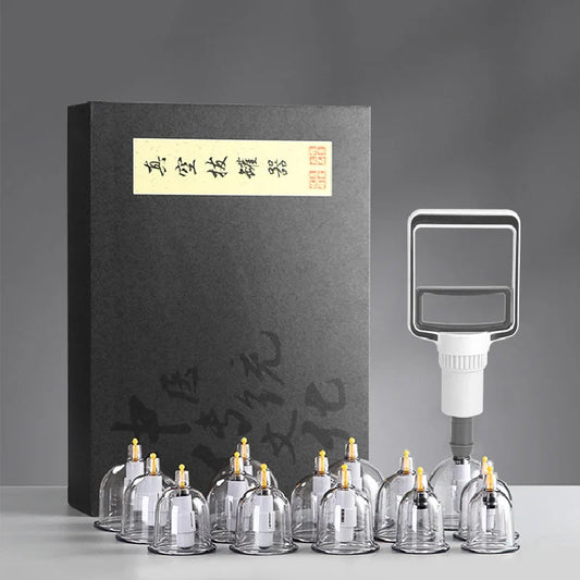 Vacuum Cupping Therapy Set – Professional Chinese Medicine Suction Cups