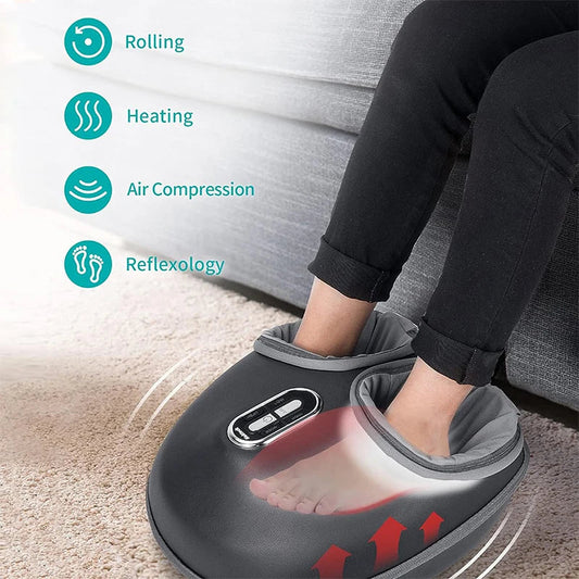 Nekteck Electric Foot Massager with Heat and Air Compression