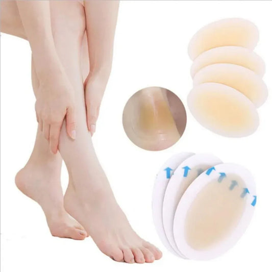 10Pcs/Set Gel Heel Protector – Adhesive Blister Pads & Foot Care Patches