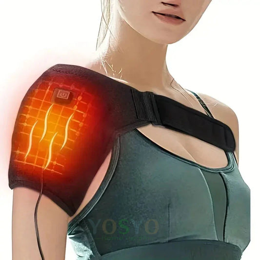 Heating Shoulder Support Belt – Adjustable Temperature Therapy for Pain Relief & Muscle Relaxation