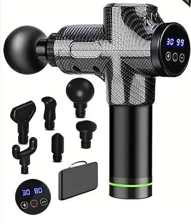 30-Level Deep Tissue Massage Gun – Electric Muscle Massager for Men & Women