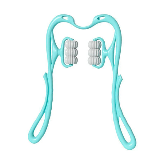 Six-Wheel Manual Cervical Massager – Therapeutic Roller for Neck, Back & Waist Relief