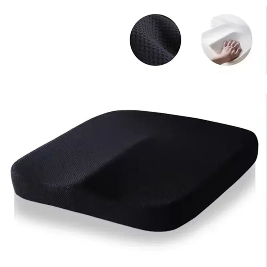 Orthopedic Coccyx Cushion – Memory Foam Seat for Back, Tailbone & Sciatica Relief