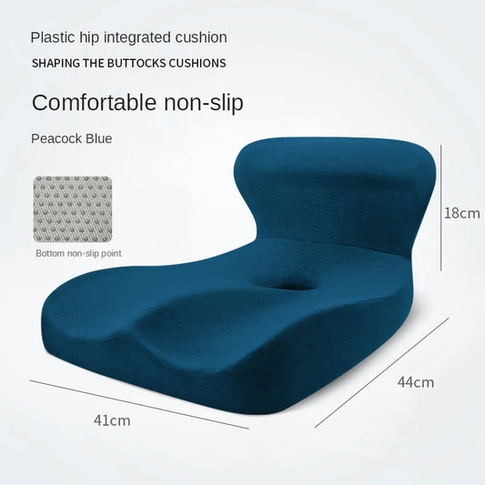 Upgraded "L" Shape Cushion – Orthopedic Memory Foam for Back & Coccyx Support