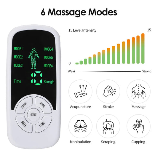 Multi-Functional Pulse Electric Muscle Stimulator