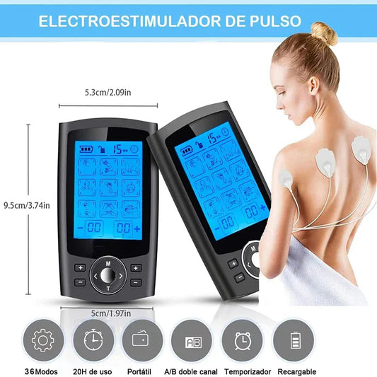 36-Mode TENS EMS Muscle Stimulator – Digital Acupuncture Slimming Machine