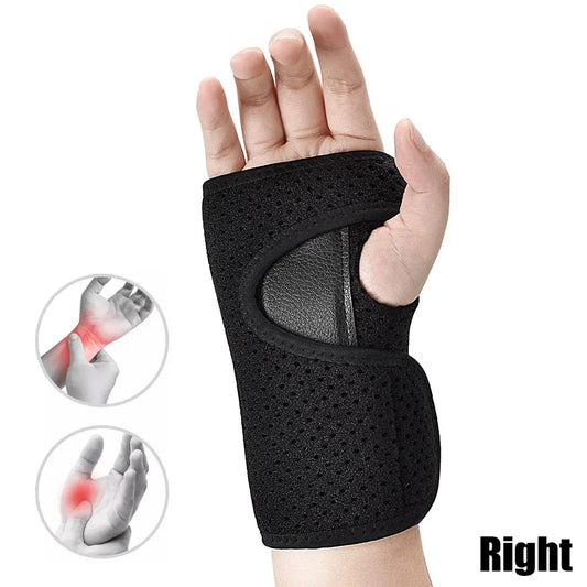 Wrist Brace – Adjustable Splint for Carpal Tunnel & Night Support