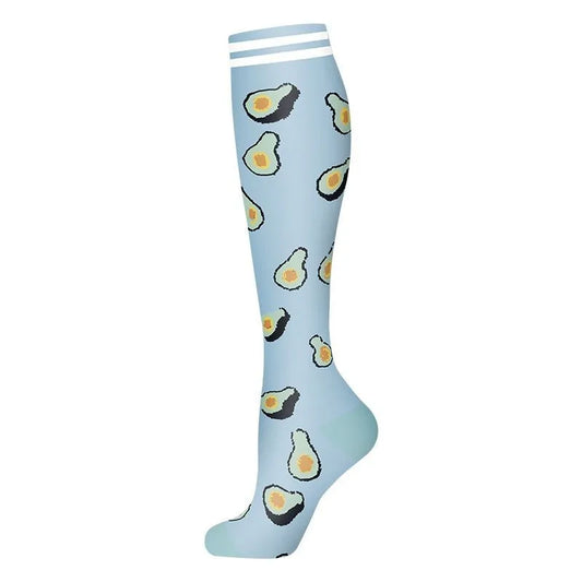 1 PCS Unisex Compression Stockings – Medical & Athletic Support for Edema, Diabetes, Varicose Veins, and Sports