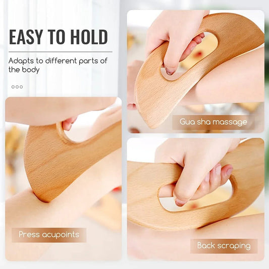 Wooden Cellulite Massager