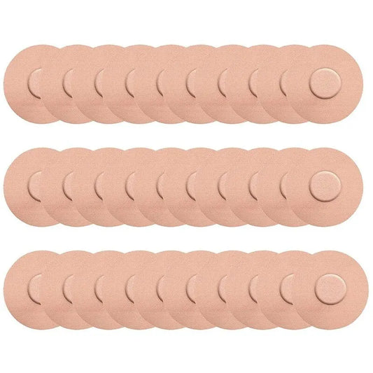 10/20/30Pcs Transparent Waterproof Adhesive Patches – Freestyle Libre Sensor Overpatch Tape