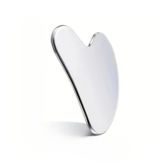 Heart-Shaped Gua Sha Board – Stainless Steel Muscle Massage Tool