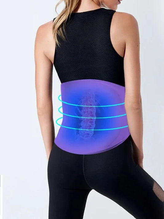 Gel Ice Pack for Lower Back Pain Relief – Reusable Hot & Cold Compress Therapy Wrap