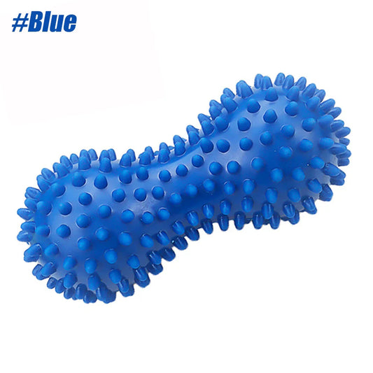 PVC Peanut Prickle Massage Ball – Muscle Relaxation Tool for Cervical, Plantar Fascia & Deep Tissue Therapy