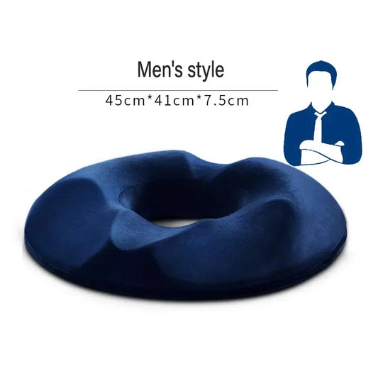 Donut Pillow Seat Cushion – Orthopedic Relief for Hemorrhoids & Tailbone